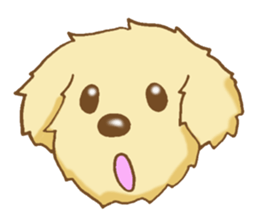 Sticker of the Golden Retriever sticker #2446294