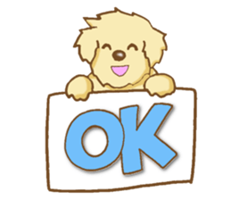 Sticker of the Golden Retriever sticker #2446297