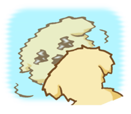 Sticker of the Golden Retriever sticker #2446309