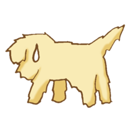 Sticker of the Golden Retriever sticker #2446311