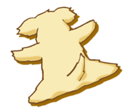 Sticker of the Golden Retriever sticker #2446315