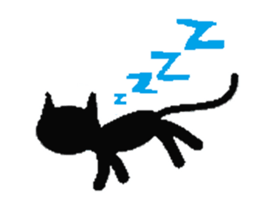 KUROKO of the black cat sticker #2446508