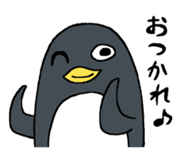 Sticker of penguin inflame -winter- sticker #2446608