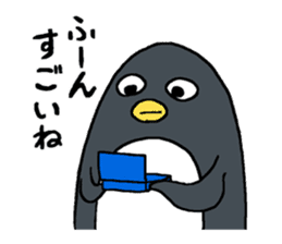 Sticker of penguin inflame -winter- sticker #2446623