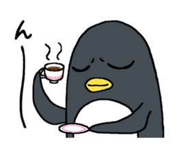 Sticker of penguin inflame -winter- sticker #2446626