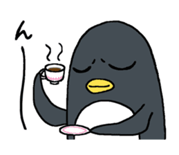 Sticker of penguin inflame -winter- sticker #2446626