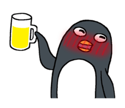 Sticker of penguin inflame -winter- sticker #2446627