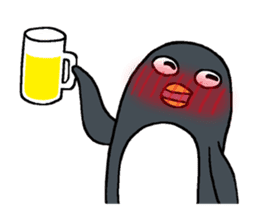 Sticker of penguin inflame -winter- sticker #2446627