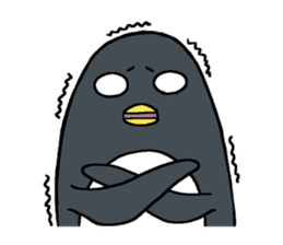 Sticker of penguin inflame -winter- sticker #2446641