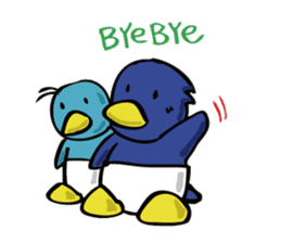 baby penguins sticker #2446928