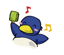 baby penguins sticker #2446952