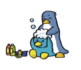 baby penguins sticker #2446958