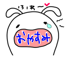 Three cheers for Usayama! sticker #2448016