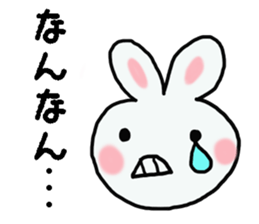 Osaka Rabbit in japan sticker #2448094