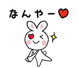 Osaka Rabbit in japan sticker #2448104