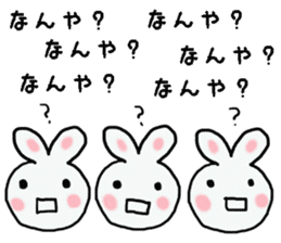 Osaka Rabbit in japan sticker #2448106