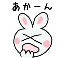 Osaka Rabbit in japan sticker #2448125