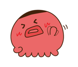 Octopus and squid sticker #2448254