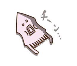 Octopus and squid sticker #2448261