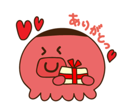 Octopus and squid sticker #2448269