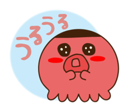 Octopus and squid sticker #2448271