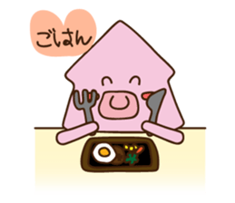 Octopus and squid sticker #2448275