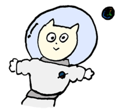 Living a cat 2 sticker #2448516