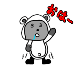 Rice ball Raccoon dog sticker #2448568