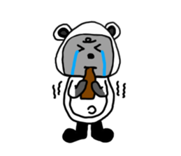 Rice ball Raccoon dog sticker #2448574