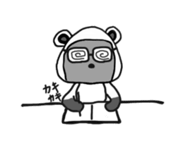 Rice ball Raccoon dog sticker #2448575