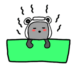 Rice ball Raccoon dog sticker #2448577