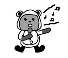 Rice ball Raccoon dog sticker #2448581