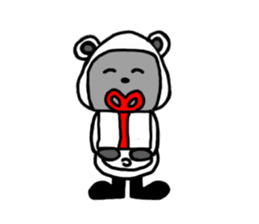 Rice ball Raccoon dog sticker #2448583