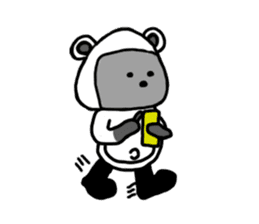 Rice ball Raccoon dog sticker #2448589