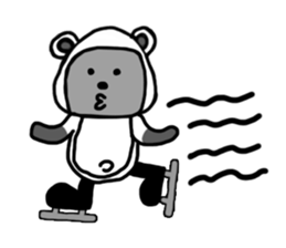 Rice ball Raccoon dog sticker #2448590