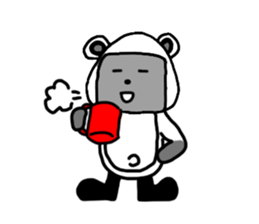 Rice ball Raccoon dog sticker #2448595