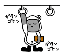 Rice ball Raccoon dog sticker #2448598