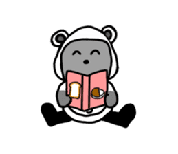 Rice ball Raccoon dog sticker #2448599