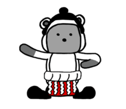 Rice ball Raccoon dog sticker #2448605