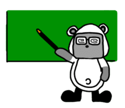 Rice ball Raccoon dog sticker #2448606