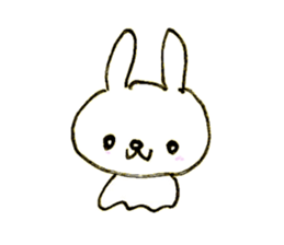 Loose rabbit (English ver.) sticker #2448728