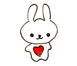 Loose rabbit (English ver.) sticker #2448743