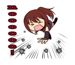 NINJAGIRL sticker #2448958