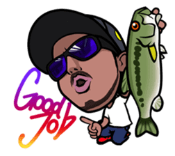 FISHING VISION sticker #2449585