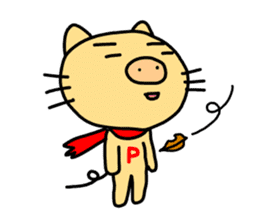 P-nyan's Sticker sticker #2449917