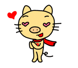 P-nyan's Sticker sticker #2449919