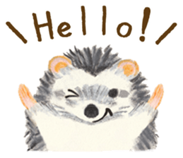 Haribo of hedgehog sticker #2449969