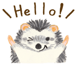 Haribo of hedgehog sticker #2449969