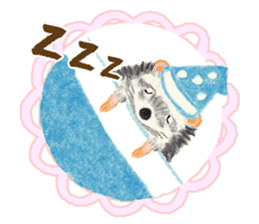 Haribo of hedgehog sticker #2449993