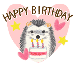 Haribo of hedgehog sticker #2450007